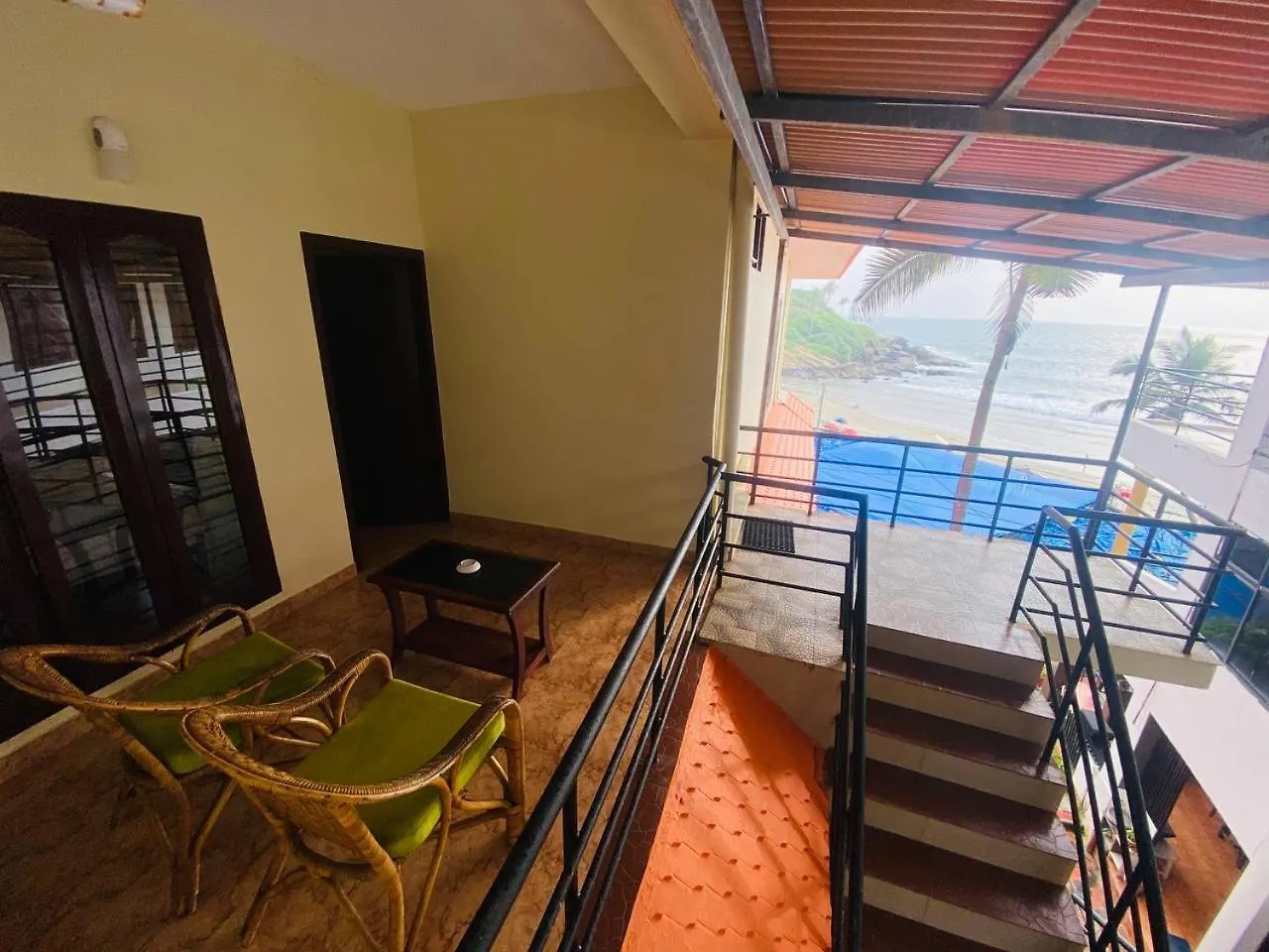 Hotell Karma Beach Resort Kovalam Indien